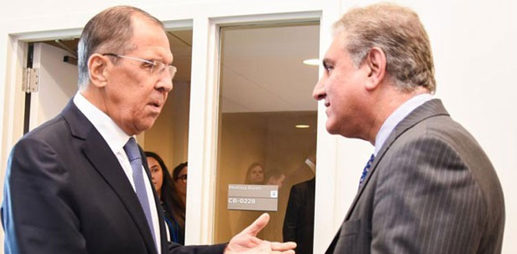 وزیرخارجہ کا روسی ہم منصب سے رابطہ، امریکا ایران کشیدگی پر گفتگو