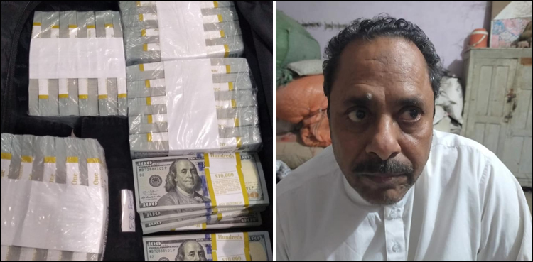 ایئرپورٹ پر بڑی کارروائی، خاتون سمیت 2 مسافروں سے لاکھوں ڈالر اور سونا برآمد