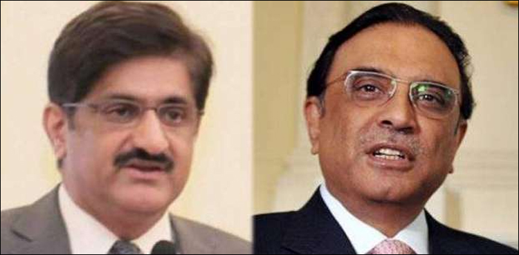آصف زرداری سے وزیراعلیٰ سندھ مراد علی شاہ کی ملاقات