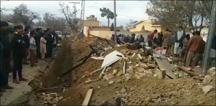 کوئٹہ پولیس لائنز کالونی میں گیس لیکیج سے دھماکا، 2 بچے جاں بحق