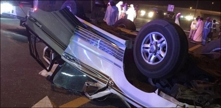 سعودی عرب میں خوفناک ٹریفک حادثہ، چھ پاکستانی جاں بحق