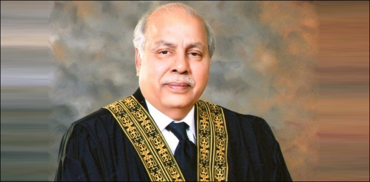 چیف جسٹس گلزار احمد کی کرونا وائرس سے نمٹنے کیلئے  ہدایات جاری