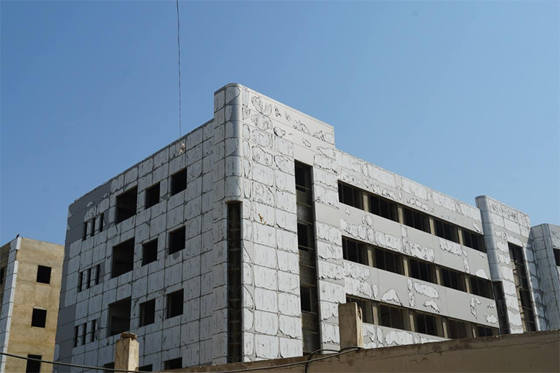 بینظیر میڈیکل کالج کی تعمیرات غیر تسلی بخش قرار