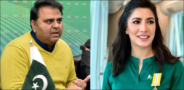 تمغہ امتیاز کے لیے مہوش حیات کا نام میں نے دیا، فواد چوہدری