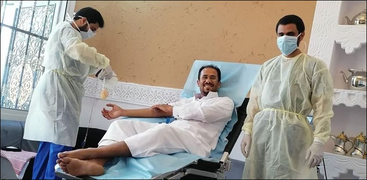 سعودی عرب میں خون عطیہ کرنے والوں کے لیے ہوم سروس شروع