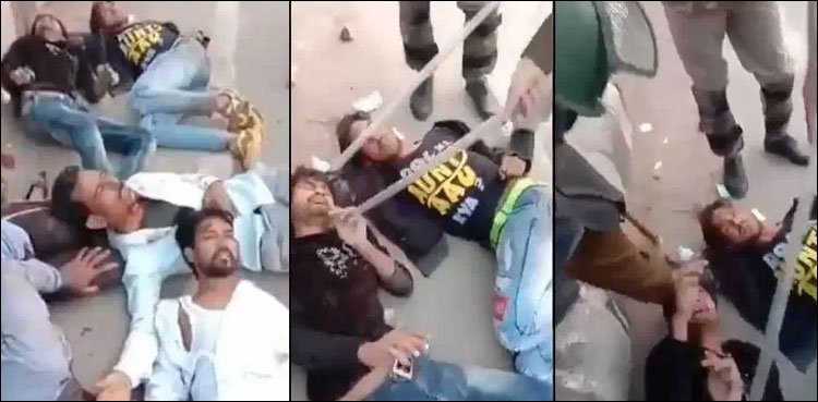 دہلی فسادات: بھارتی ترانہ نہ پڑھنے پر پولیس کا نوجوان پر بہیمانہ تشدد