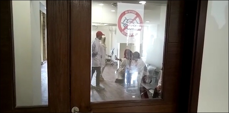 سربراہ بیت المال سندھ نے نجی اسپتال میں آئسولیشن وارڈ قائم کر دیا