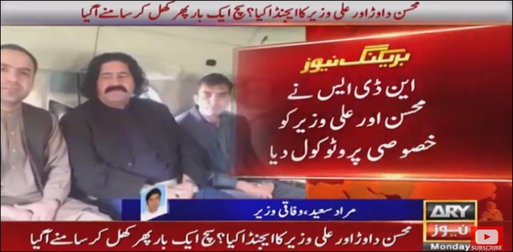 محسن داوڑ اورعلی وزیر کا ایجنڈا ایک بار پھر کھل کر سامنے آگیا