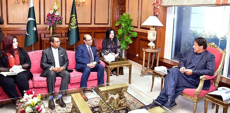 وزیراعظم سے او آئی سی کے نمائندہ خصوصی برائے کشمیر کی ملاقات