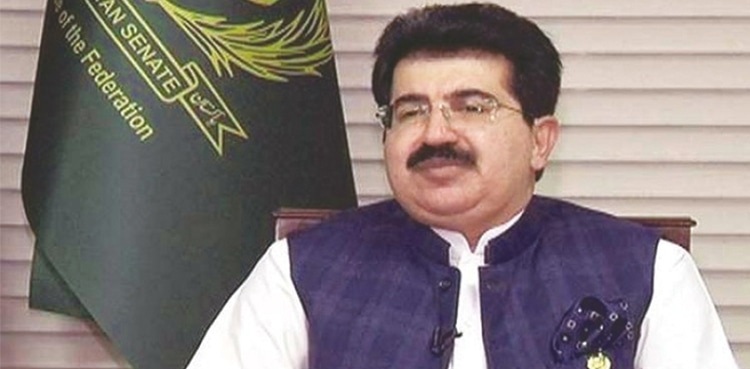 چیئرمین سینیٹ کا 3ماہ کی تنخواہ کروناایمرجنسی فنڈ میں دینے کا اعلان