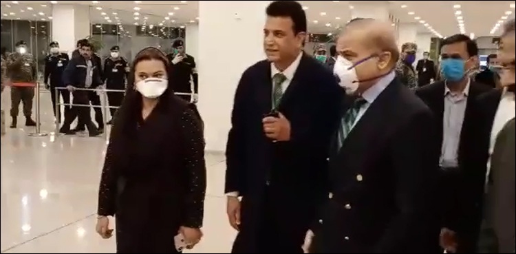 شہباز شریف کی پاکستان واپسی، لاہور پہنچ گئے