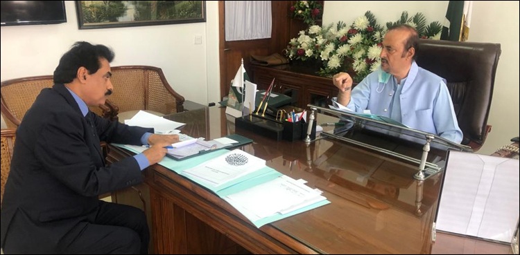 مشیر برائے پارلیمانی امور بابر اعوان نے چارج سنبھال لیا