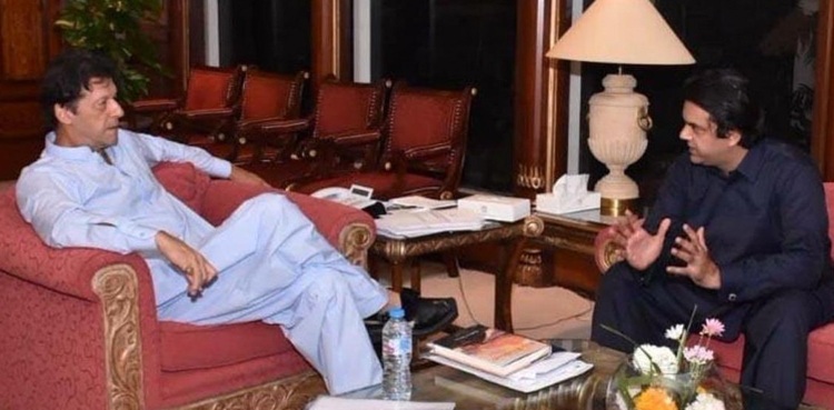 وزیراعظم عمران خان سے عثمان ڈار کی ملاقات