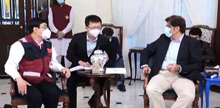 وزیراعلیٰ سندھ کی کورونا کیخلاف جنگ میں کامیابی پر چینی ڈاکٹروں کو مبارکباد