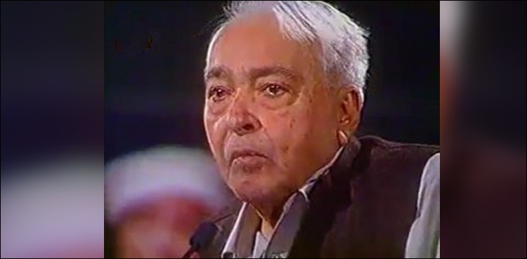 لُٹی محفلوں اور عبرت سرائے دہر میں منیر نیازی کا تذکرہ
