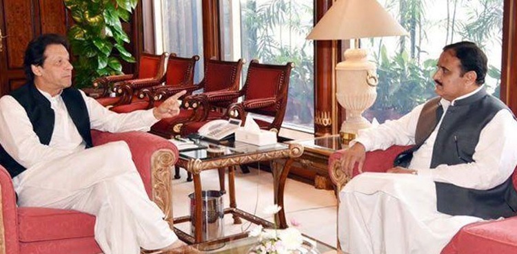 وزیراعظم عمران خان سے وزیراعلیٰ پنجاب کی ملاقات