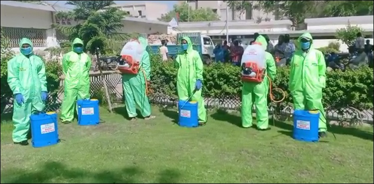 کراچی میں کرونا کا پھیلاؤ روکنے کے لیے ٹاسک فورس قائم