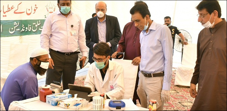 شہر قائد میں تھلیسیمیا کے مریضوں کے لیے خون کے عطیات کی اپیل