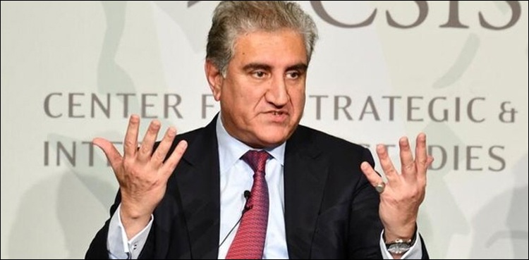 بھارت افغانستان میں سازشی کردار ادا کررہا ہے، وزیر خارجہ شاہ محمود قریشی