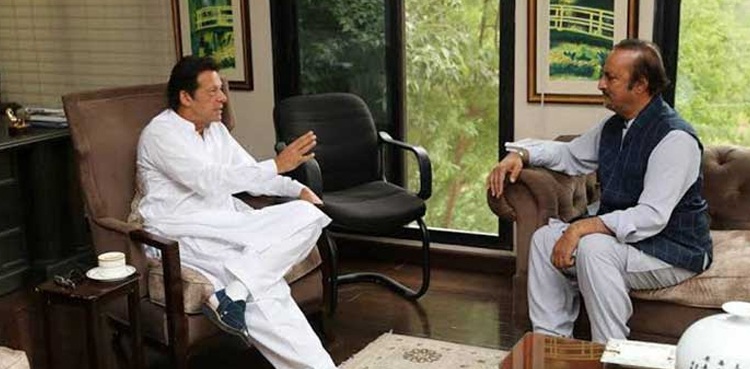 وزیر اعظم عمران خان سے بابر اعوان کی ملاقات