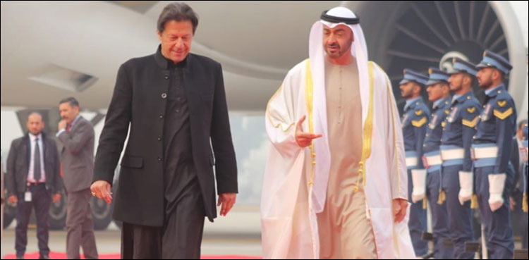 ابوظہبی کے ولی عہد کا وزیراعظم عمران خان سے رابطہ ، طیارہ حادثے پر اظہارِ افسوس