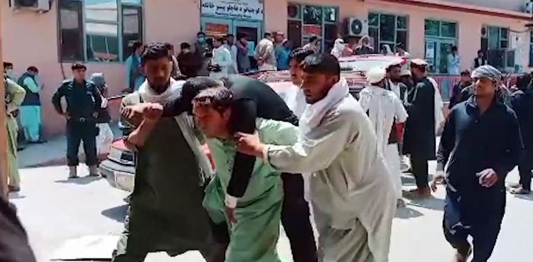 افغانستان: جنازے میں خودکش حملہ، 25 افراد ہلاک، درجنوں زخمی