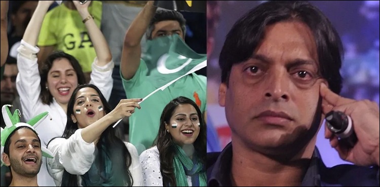 شعیب اختر کا بغیر تماشائیوں‌ کے کرکٹ کھیلنے پر حیران کن تبصرہ