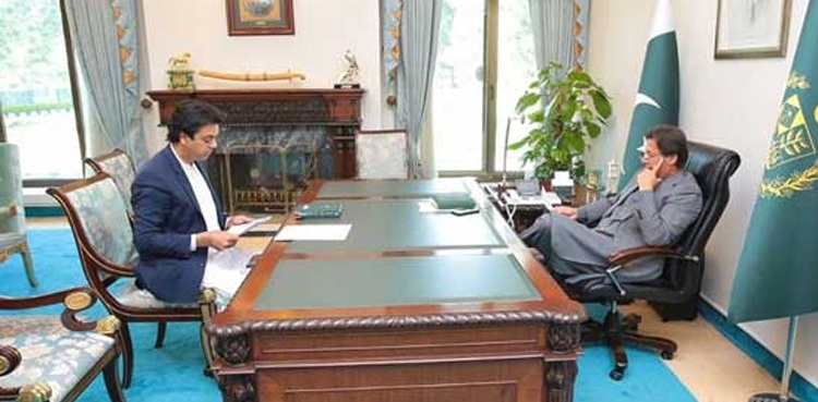 وزیراعظم عمران خان سے معاون خصوصی عثمان ڈار کی ملاقات