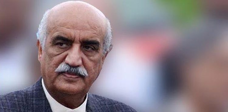 24 نومبر کے احتجاج پراعتراض نہیں اگر وہ پر تشدد ہوا تو ذمہ داری پی ٹی آئی کی ہوگی، خورشید شاہ