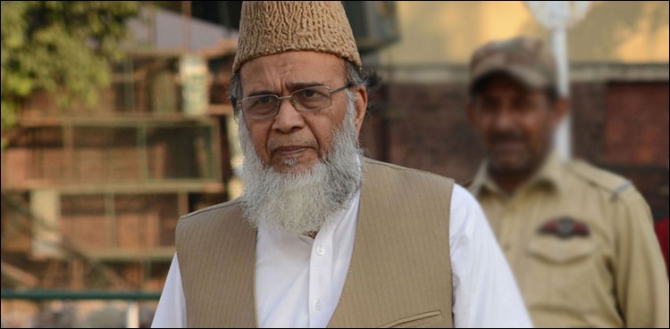 سید منور حسن کی نمازجنازہ آج بعد نماز ظہر ادا کی جائے گی