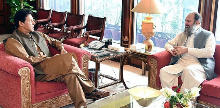 وزیراعلیٰ بلوچستان صوبے کے منصوبوں کو پی ایس ڈی پی میں شامل کرنے پر وزیراعظم کے مشکور