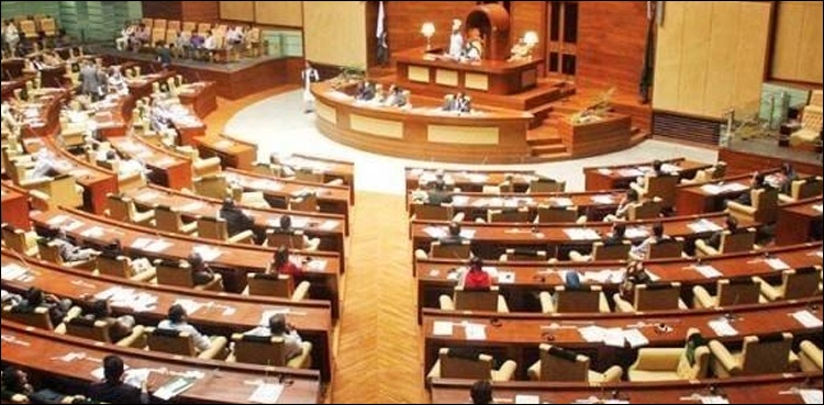 سندھ اسمبلی کے اجلاس میں صدر اور وزیر اعظم کو بلانے کی دھمکی