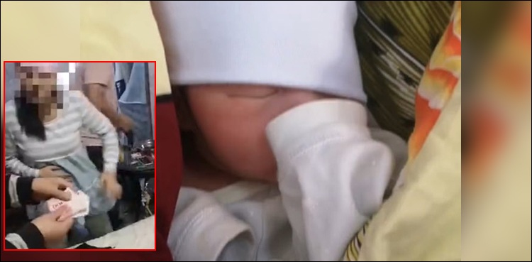 نشے کے عادی سنگ دل ماں باپ نے نومولود کو آن لائن فروخت کردیا