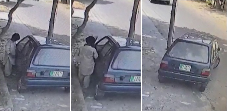 کراچی: مہارت کے ساتھ کار چرانے والے بچے کو مالک نے معاف کر دیا