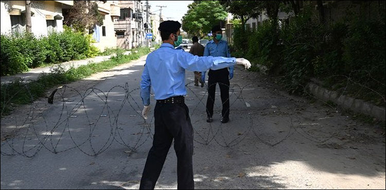 کورونا پھیلاؤ کا خدشہ، اسلام آباد کے مزید  علاقے سیل