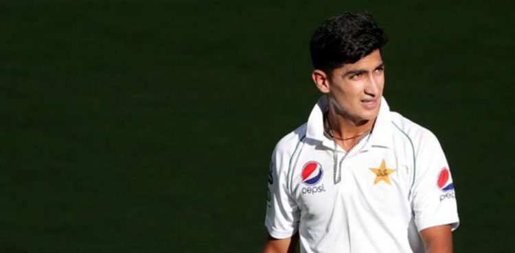 ویرات کوہلی کی عزت کرتا ہوں لیکن ان سے خوفزدہ نہیں، نسیم شاہ