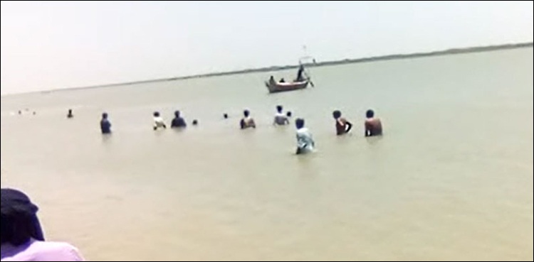 ٹھٹھہ، دریائے سندھ میں ڈوب کر 7 بچے جاں بحق