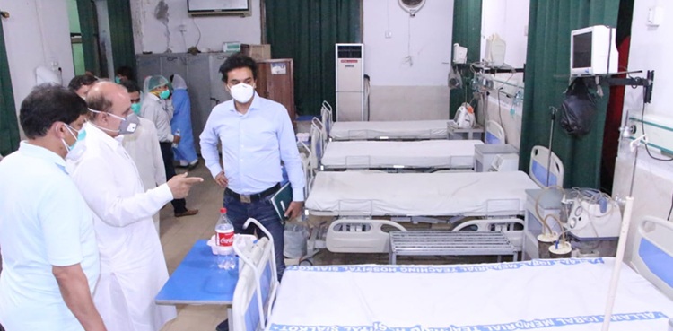 عثمان ڈار کا سیالکوٹ میں جدیدترین کرونا ٹیسٹنگ لیب کے قیام کا اعلان