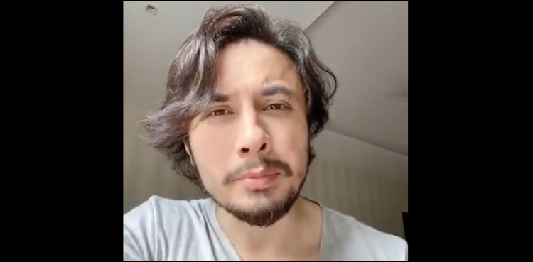 گلوکار علی ظفر کا فنکاروں کی مدد کا اعلان