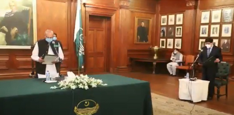 صوبائی محتسب اعظم سلیمان نے اپنے عہدے کا حلف اٹھا لیا