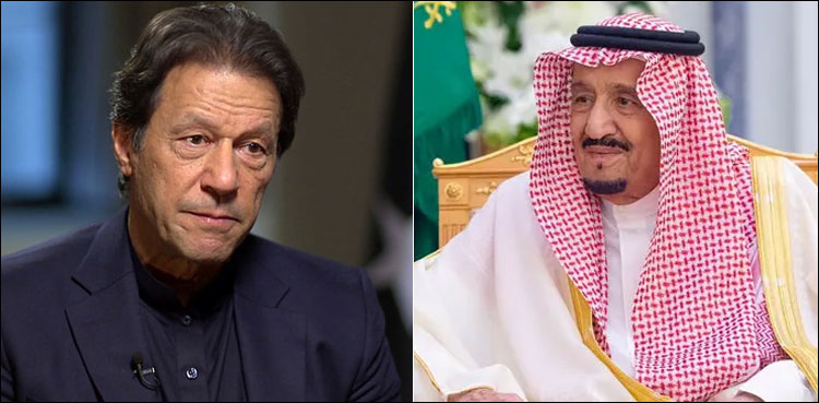 وزیراعظم کا سعودی فرمانروا کی طبیعت ناسازی پر تشویش کا اظہار، جلد صحتیابی کیلئے دعا