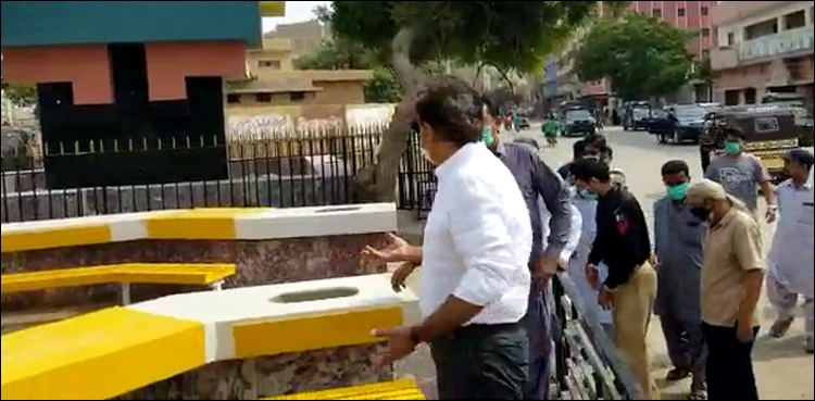 کراچی کی دوسری اسٹریٹ لائبریری کے قیام کے لیے کام کا آغاز