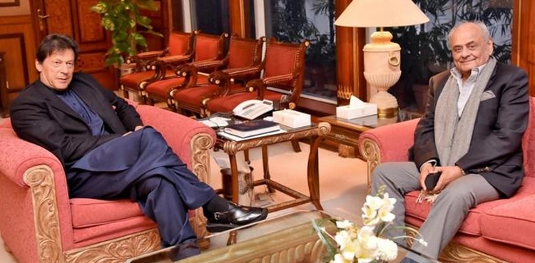 وزیر اعظم عمران خان سے وزیر داخلہ اعجاز احمد شاہ کی ملاقات