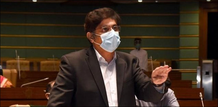 سندھ اسمبلی میں ’پھٹے فیس ماسک‘ پر ہنگامہ آرائی
