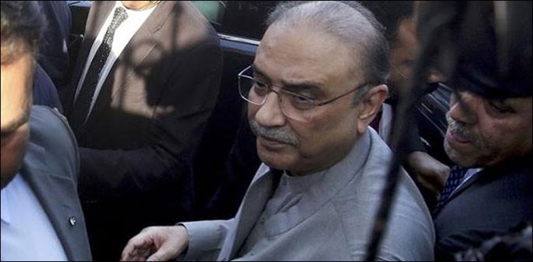 8 ارب کی مشکوک ٹرانزیکشن کیس: آصف  زرداری پر فردِ جرم عائد کرنے کیلئے تاریخ مقرر