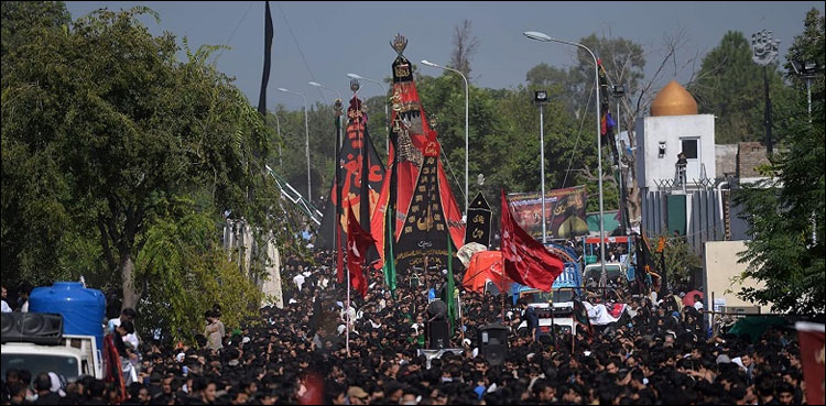 ملک بھر میں یوم عاشور عقیدت و احترام سے منایا جا رہا ہے