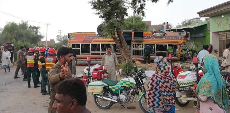 ساہیوال، کراچی، چلاس میں حادثات، 6 افراد جاں بحق، 46 زخمی