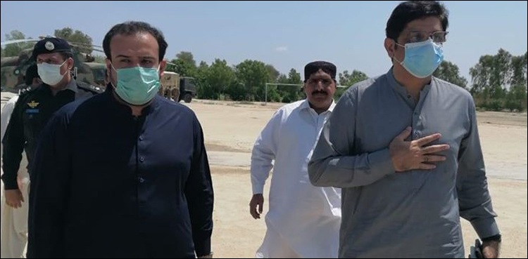 دادو میں سیلاب کی تباہی، وزیر اعلیٰ ضلعی انتظامیہ پر برہم ہو گئے