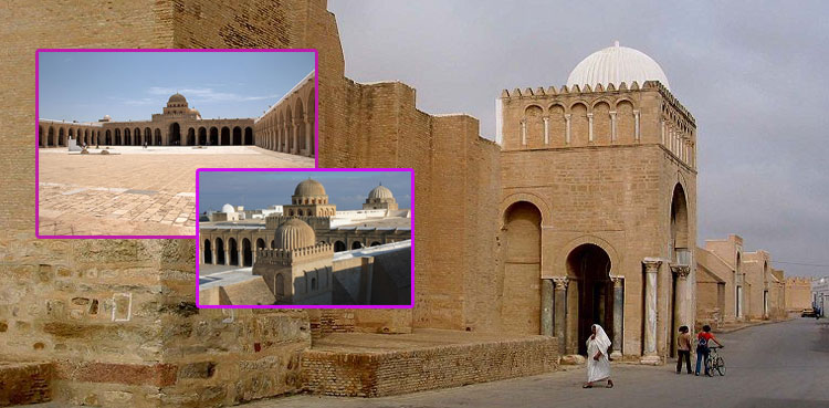 عقبہ بن نافع، قیروان شہر اور مسجد