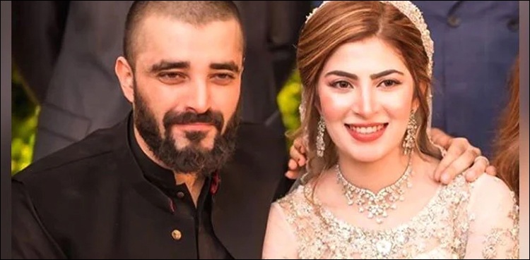 حمزہ علی عباسی اور نیمل خاور کی بیٹے کے ہمراہ تصویر وائرل